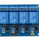 24V 4-Channel Relay Module (with Light Coupling)