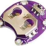 LilyPad Coin Cell Battery Holder CR2032 Battery Module