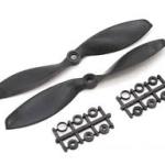 Orange HD Propellers 1347(13X4.7) Carbon Nylon Black 1CW+1CCW-1pair