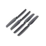 Orange HD Propellers 5045(5X4.5) Glass Fiber Nylon Bullnose Black 2CW+2CCW-2pairs