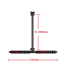 Holybro Carbon Fiber Landing Gear with Plastic Connector Single Leg (Accessories)
