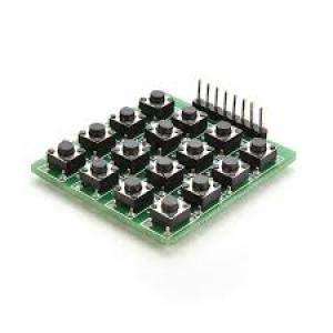 4×4 Matrix 16 Keypad Keyboard Module 16 Button MCU