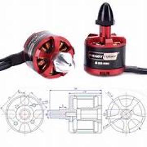 Drone Motor DJI 2212 920KV Brushless DC Motor for Drone with Black Cap (CW Motor Rotation)