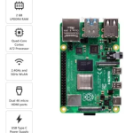 Raspberry Pi 4 Model B with 2 GB RAM