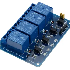 24V 4-Channel Relay Module (with Light Coupling)