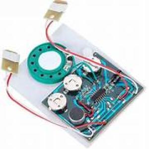 30S Sound Voice Music Recorder Board Photosensitive Wired Double button control Programmable Chip Audio Module For Greeting Card DIY