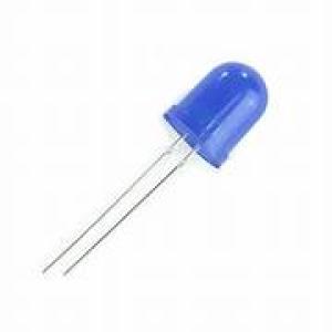 10mm DIP LED Blue – 10 Pcs.