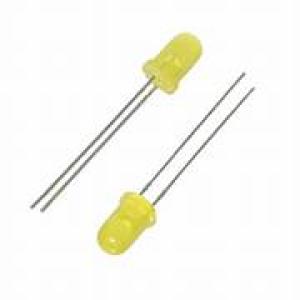 5mm DIP LED Yellow – 50 Pcs.