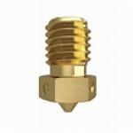 M6 Thread Brass Nozzle V5 V6 UM Compatible – 3mm x 0.2mm (for 3D printer)
