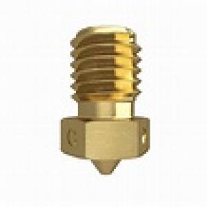 M6 Thread Brass Nozzle V5 V6 UM Compatible – 3mm x 0.2mm (for 3D printer)