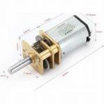 N20-6V-100 RPM Micro Metal Gear-box DC Motor
