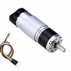 HD Planetary DC Geared Motor 468 RPM 72.6N-CM 24V with Encoder